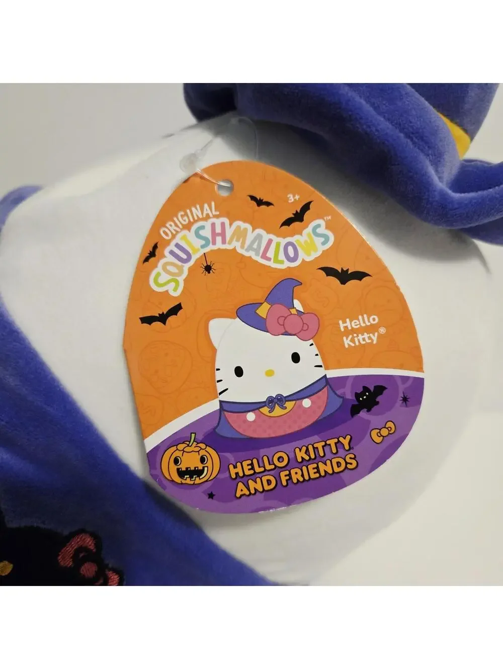 2025 Squishmallows Jazwares Halloween Witch Plush Hello Kitty and Friends 8